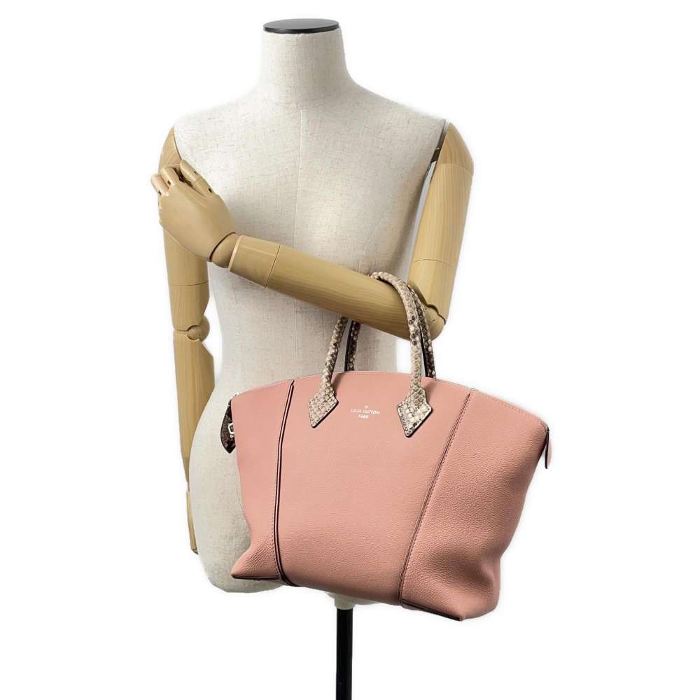 Louis Vuitton Pm Parnacea Python Lockit Handbag L… - image 4